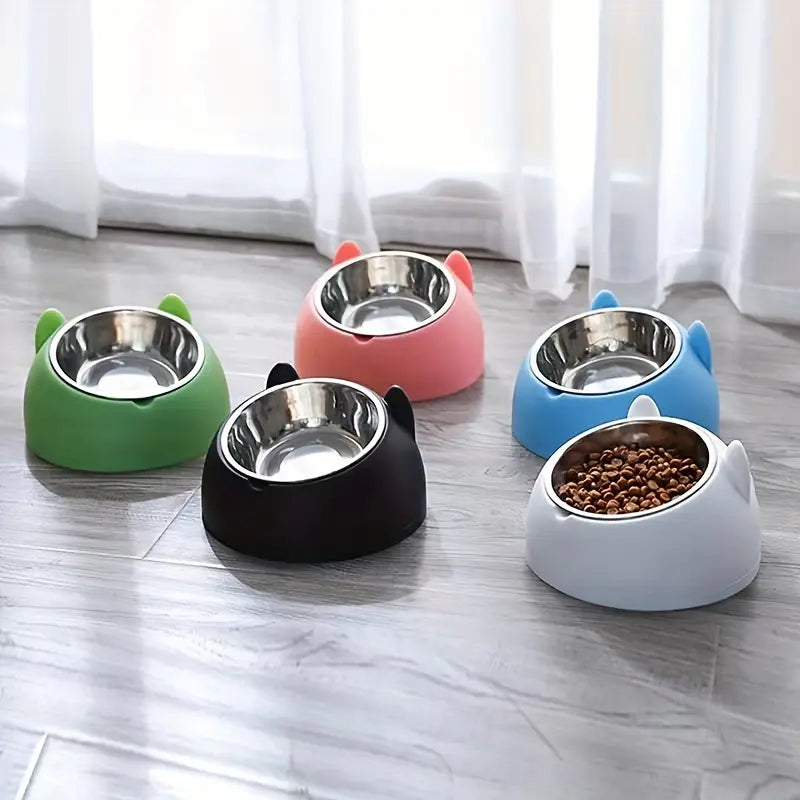 PawBowl™ - Ergonomic Anti-Vomit Feeder for Fur Babies