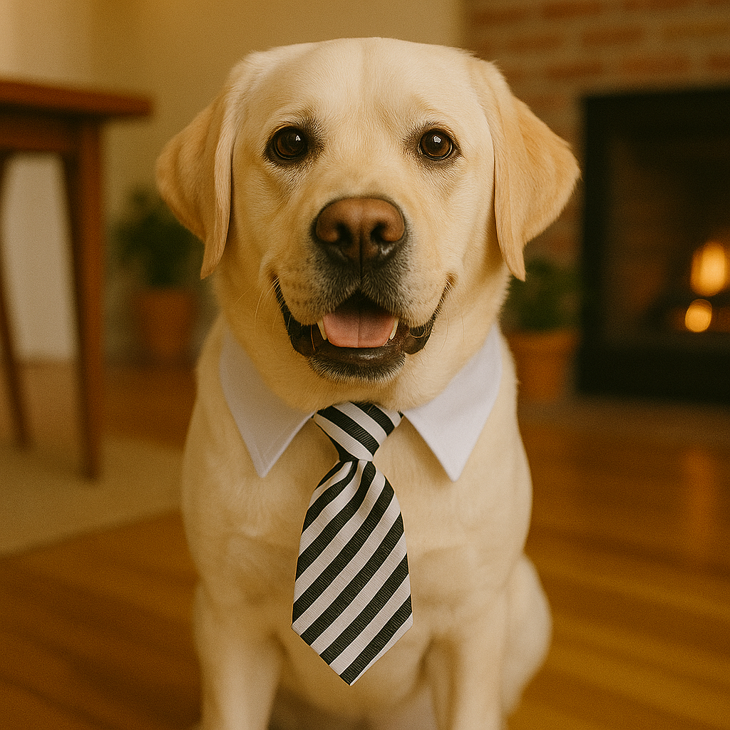The Pawfessional Tie – Formal Collar for Dapper Dogs & Classy Cats