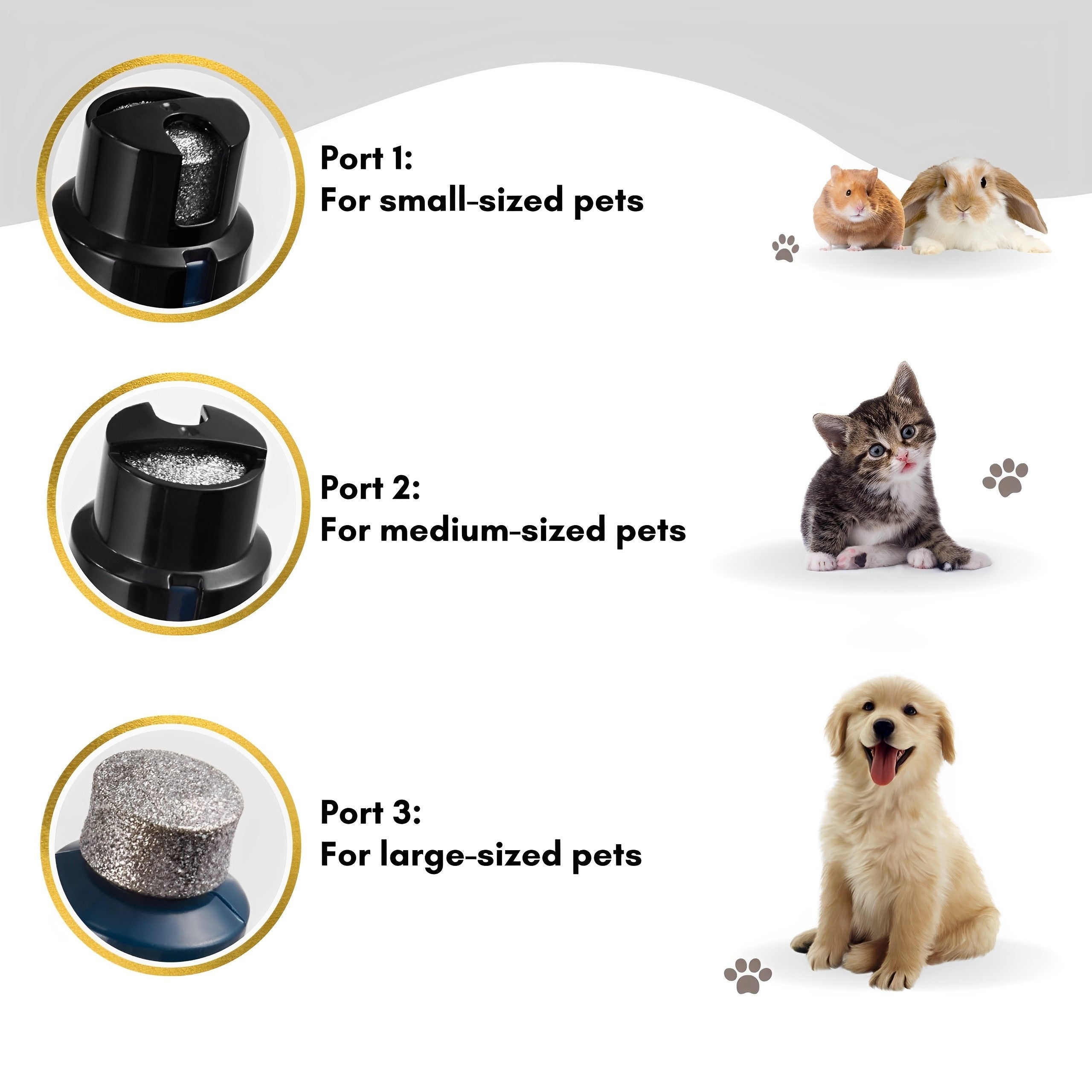 PawCare Pro™ – Silent Nail Groomer for Dogs & Cats