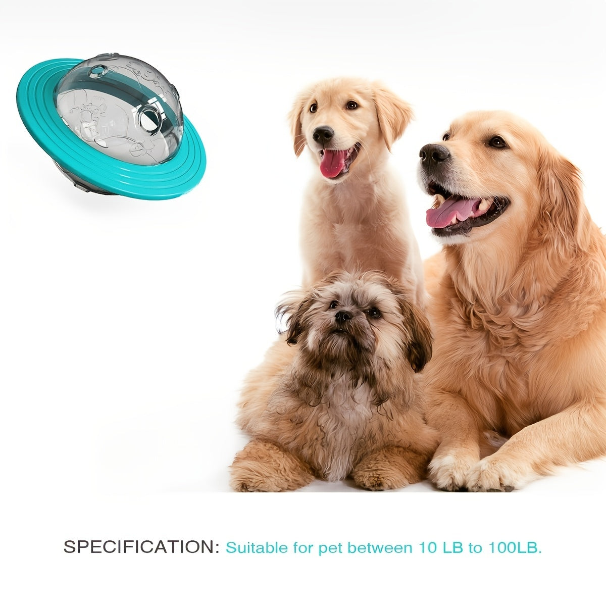 UFOood™ – Slow Feeder Puzzle Toy for Curious Pets