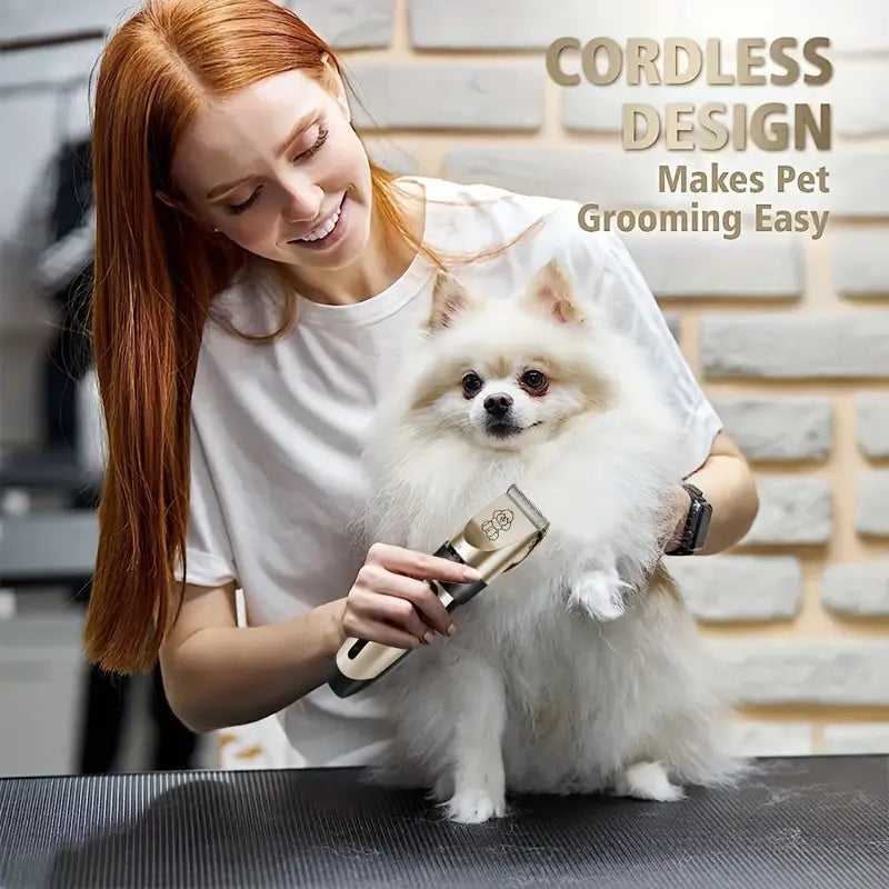 CloudPet™ SilentPro Grooming Clipper – For a Salon-Soft Finish at Home