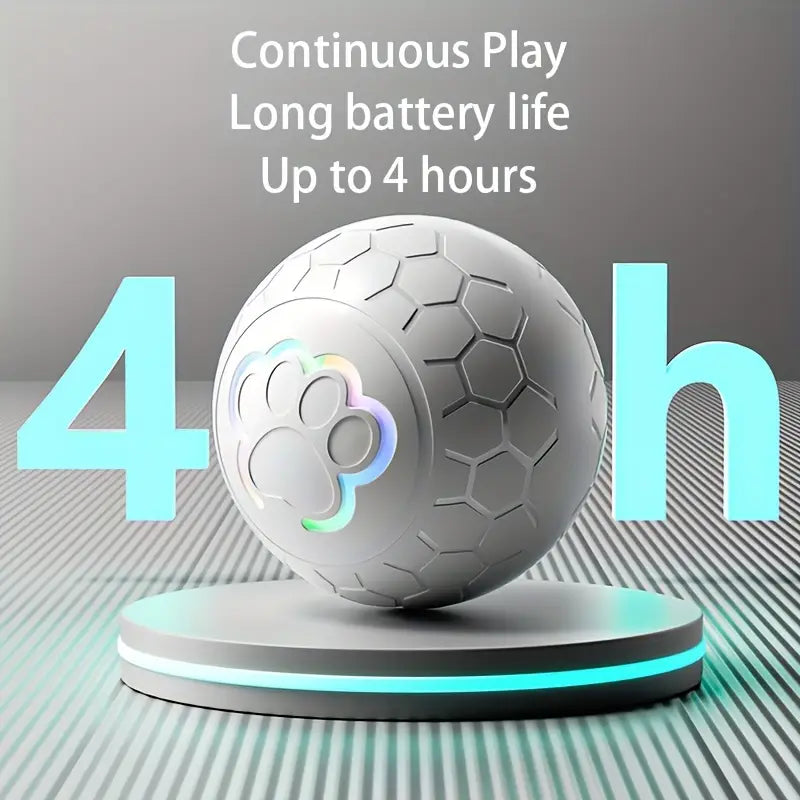 Interactive Self-Moving Toy for Dogs & Cats – Lights, Motion, Joy!