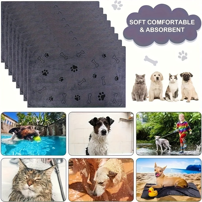 CloudPet™ CozyPaws Quick-Dry Towel – Snuggle. Dry. Repeat.
