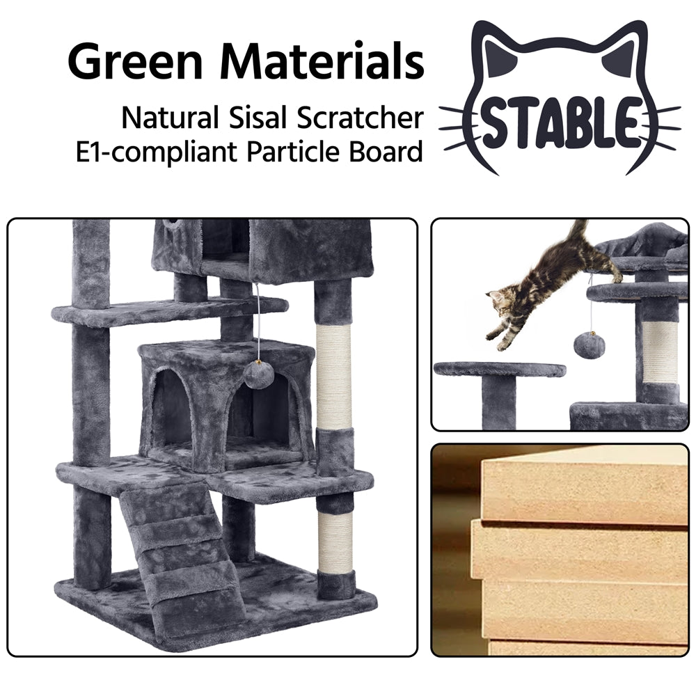 CloudPet™ SkyCastle – Ultimate Cat Tower & Playground