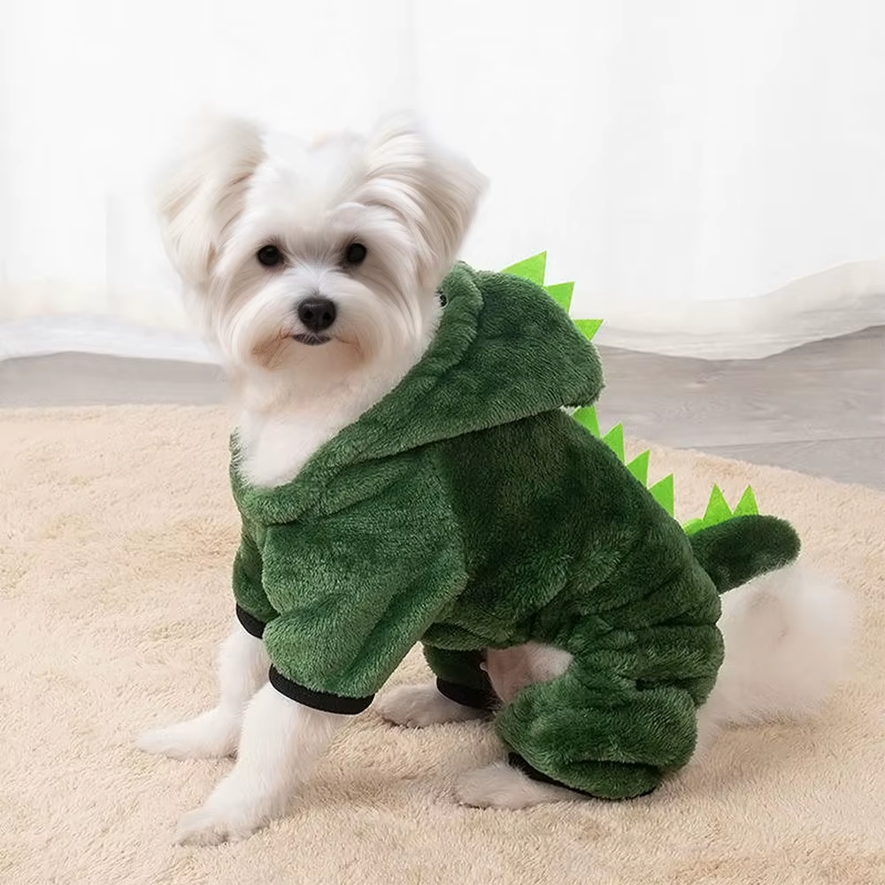 DinoSnuggle Hoodie – Cuteness Unleashed for Your Fur Baby