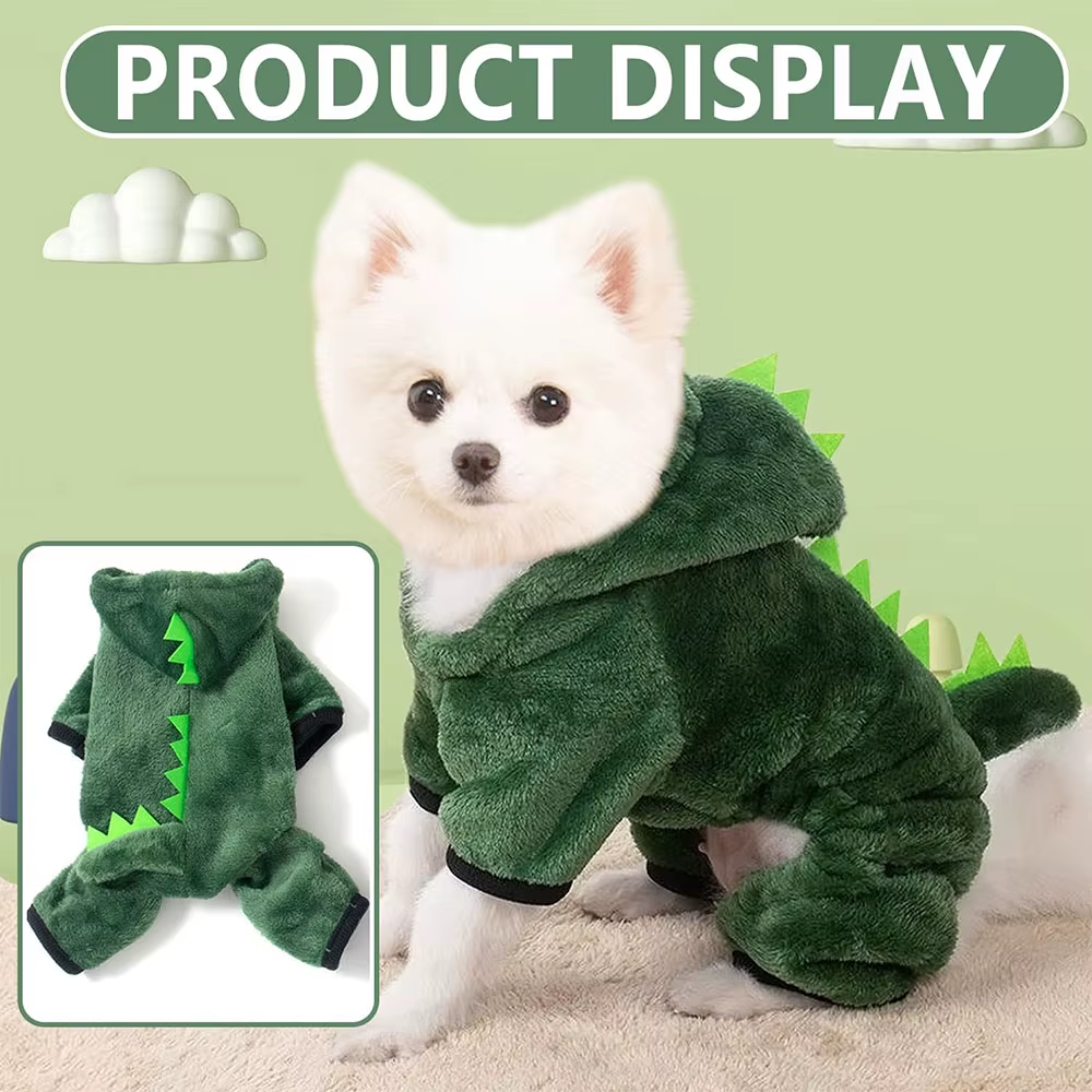DinoSnuggle Hoodie – Cuteness Unleashed for Your Fur Baby