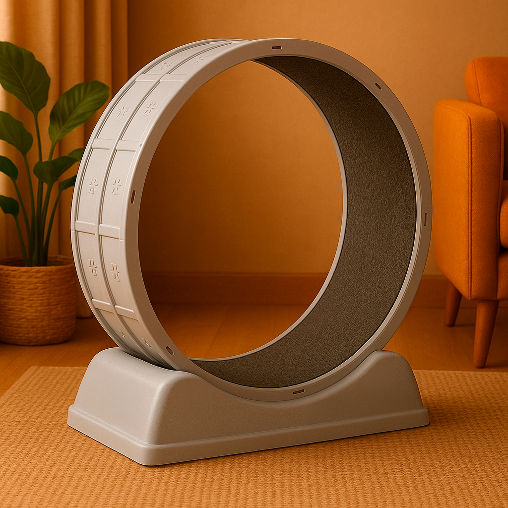 Whisker Wheels™ - Indoor Cat Exercise Wheel for Health & Happiness