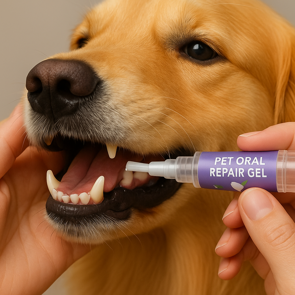 CloudPet™ FreshSmile – No-Brush Dental Gel for Dogs & Cats