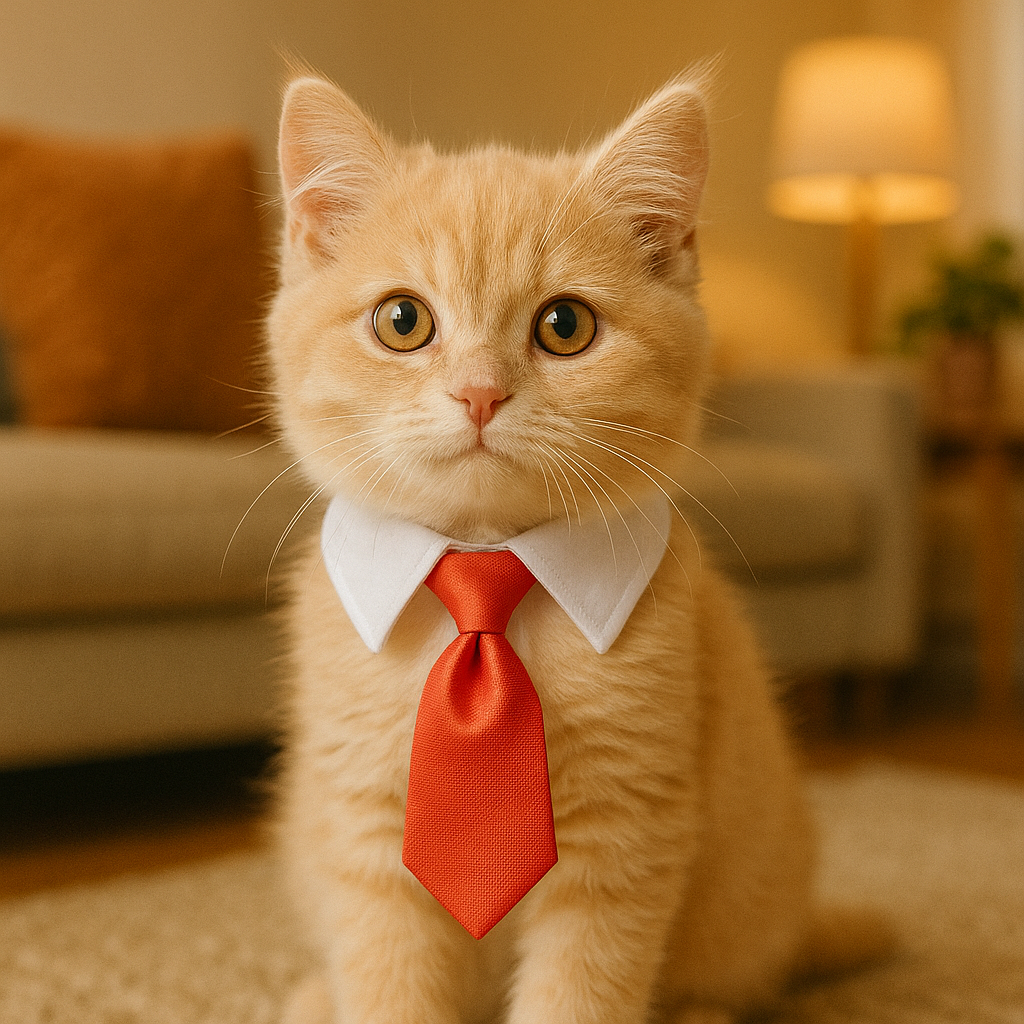 The Pawfessional Tie – Formal Collar for Dapper Dogs & Classy Cats