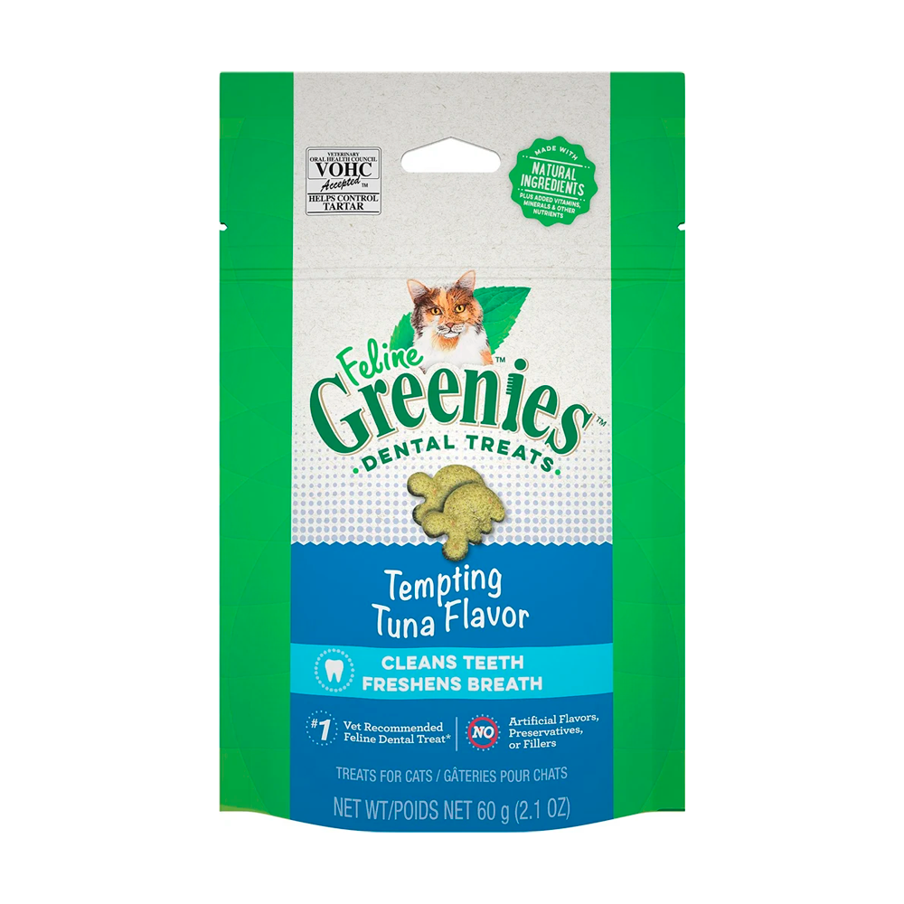 CloudPet™ Feline Dental Treats – Tempting Tuna Delight (2.1oz)
