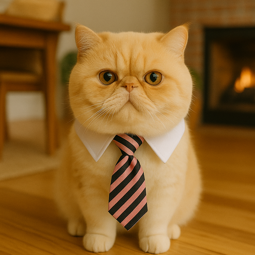 The Pawfessional Tie – Formal Collar for Dapper Dogs & Classy Cats