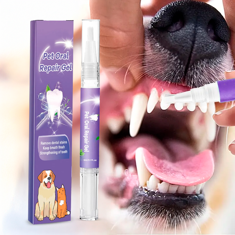 CloudPet™ FreshSmile – No-Brush Dental Gel for Dogs & Cats