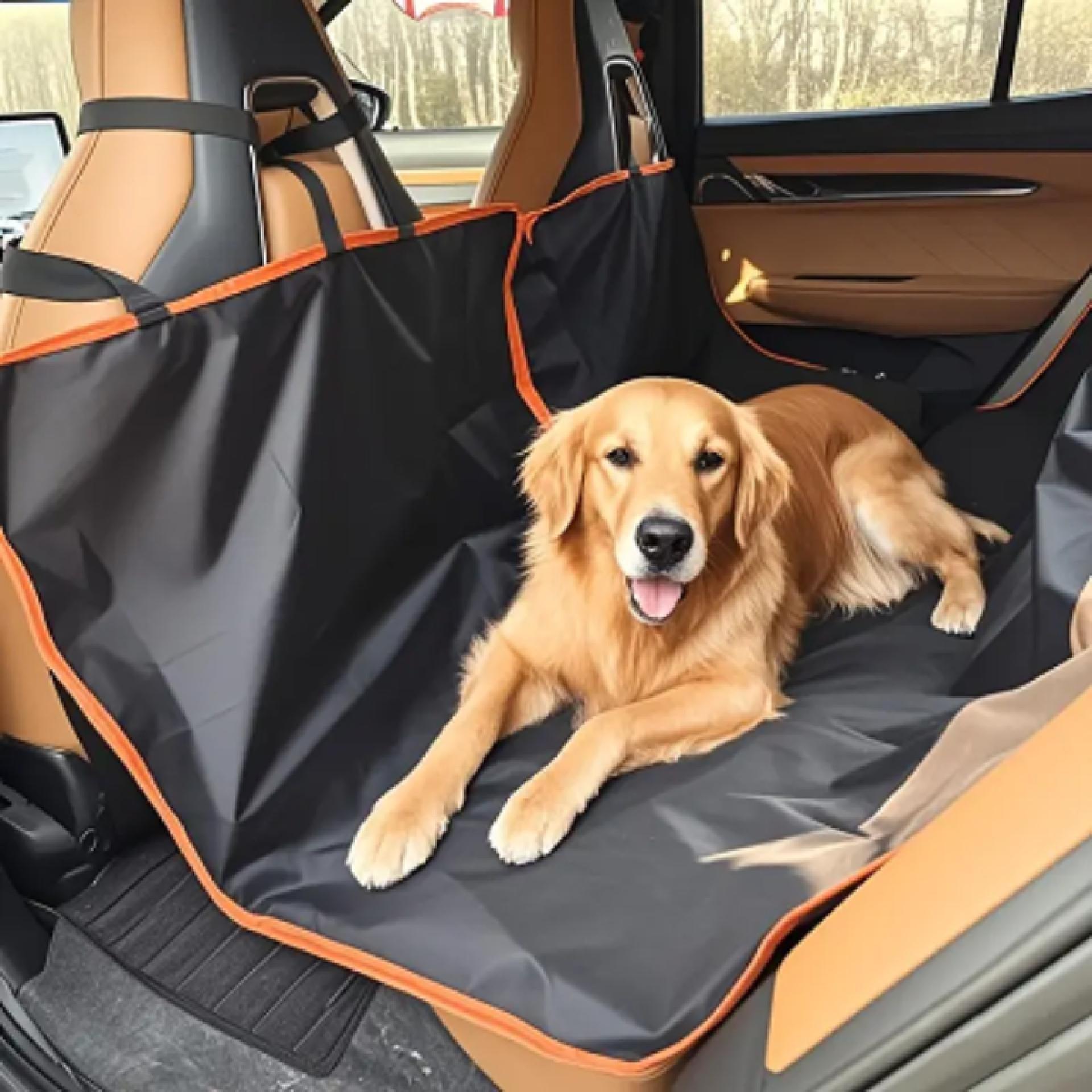 FurSafe™ Deluxe Dog Car Seat Cover – For Mess-Free Adventures with Your Pup